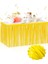 Kendinden Yapışkanlı Makaron Sarı Püsküllü Masa Eteği – 75 x 275 cm Parti Süslemesi (4172) 1