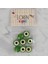 Loren Crafts Yeşil 8 Li Nazar Boncuğu Düğme - 164 1
