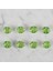 Loren Crafts Yeşil 8 Li Düğme - 247 2