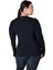 Athlete Seamless Workout Long Sleeve Top Kadın Siyah Fitness Tişört 6