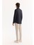 Erkek Siyah Klasik Yaka Hızlı Kuruyan Non-Iron Slim Fit Gömlek A52Y2122 1