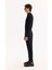 Erkek Siyah Yanı Lastikli Bi-Stretch Hafif Çizgili Slim Fit Pantolon A52Y3204 9