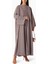 Şıklığın Zirvesinde Üç Parça Abaya Seti Konforlu Kumaş ve Modern Tasarım ile 2