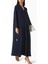Modern Minimalist Notched Collar Abaya Uzun Kollu Aline Silueti ile Şıklığı Yansıtıyor 2