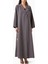 Modern Minimalist Notched Collar Abaya Uzun Kollu Aline Silueti ile Şıklığı Yansıtıyor 1