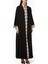 Şık Dantel Detaylı Abaya Nida Kumaşı ile Modern Şıklığın Adresi 1