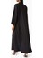 Şık Dantel Nakışlı Abaya Modern Kadınlar Için Ön Düğmeli Uzun Kollu Tasarım 3