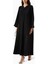 Şık Panel Kesim Nakışlı Abaya ve Sheila ile Rahat ve Şık Stil Seçenekleri 2