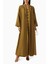 Konforlu Pamuklu Abaya Şık Drape ve Düğme Detayı ile Günlük ve Özel Günler Için Ideal 2