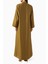 Konforlu Pamuklu Abaya Şık Drape ve Düğme Detayı ile Günlük ve Özel Günler Için Ideal 3