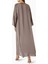 Minimalist Kesim Nakışlı Abaya Konforlu V Yaka ve Uyumlu Sheila ile Şık Görünüm 3