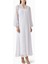 Şeffaf Tül Abaya Dandelion Motifi ile Aksesuar Sheila ile Birlikte Şık Tasarım 1