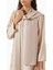 Krepe Kumaşlı Boncuk Detaylı Abaya Modern Kadınlar Için Konforlu Şıklık 4