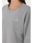 Kadın Gri Melanj Sweatshirt 50296919-VR086 7