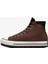 Chuck Taylor All Star City Trek Unisex Kahverengi Deri Bot.202 4