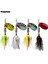 Renk H Spinnerbait Stili 4g 1 Adet Balıkçılık Cazibesi Er Yem 4g 6.3g Metal Balıkçılık Sert Yem ile Tüy Crankbait Bas Balıkçılık Için (Yurt Dışından) 2
