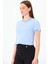 Karyoka Dikişli Tshirt Mavi 4