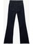 Yüksek Bel Düğme Detaylı Cepli Dar Kesim Ispanyol Paça Jean Pantolon - Flare Jeans 5