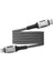 DYNAMIC 30W Hızlı Şarj, Mıknatıslı, Type-C To Lightning Şarj ve Data Aktarım Kablosu, 1 Metre, Siyah 4