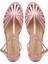 Pembe Hakiki Deri Kadın Sandalet - K25Y1SN67789-J91 5