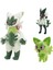 Sprigatito Peluş Maskeli Kedi Kemik Desenli Büyük Sesli Timsah Kedi Peluş Oyuncak (Yurt Dışından) 3