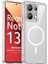 Xiaomi Redmi Note 13 4g Kılıf Magsafe Clear Sararmaz Şeffaf 1