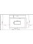 Flatstone 80X50 Antrasit Etajerli Granit Banyo Lavabosu 3