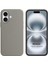 Apple iPhone 17 Kılıf Liquid Lansman Silikon Gri 1