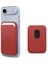 Apple iPhone 17 Air Leather Wallet Magsafe Kırmızı 1