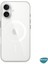 Apple iPhone 17 Kılıf Magsafe Clear Soft Şeffaf 2