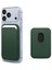 Apple iPhone 17 Pro Max Leather Wallet Magsafe Koyu Yeşil 1