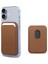 Apple iPhone 17 Leather Wallet Magsafe Kahverengi 1