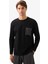 Erkek T-Shirt 40841 - Siyah 1