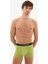 Erkek Pamuk Elastan Boxer 40865 - Yeşil 1