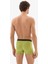 Erkek Pamuk Elastan Boxer 40865 - Yeşil 2