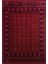 Herat HER03 Red Nostaljik Afgan Desenlerini Viskon Yumuşaklığı ile Buluşturan Ince Makine Halısı 1