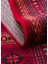 Herat HER03 Red Nostaljik Afgan Desenlerini Viskon Yumuşaklığı ile Buluşturan Ince Makine Halısı 2