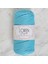 Loren Polyester Soft Macrame Turkuaz El Örgü Ipi - LM045 - 34447 1