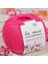 La Mia Mercerized Cotton Koyu Pembe El Örgü Ipi - 35 - 33595 1