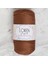 Loren Polyester Soft Macrame Kahverengi El Örgü Ipi - LM033 - 34439 1