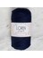 Loren Polyester Soft Macrame Koyu Lacivert El Örgü Ipi - LM030 - 34436 1