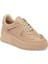 Bej Hakiki Deri Kadın Sneaker - K24S1AY67535-B22 1