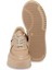Bej Hakiki Deri Kadın Sneaker - K24S1AY67535-B22 4