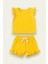Fırfırlı Kız Çocuk Şort Takım 1