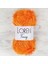 Loren Furry Turuncu El Örgü Ipi - RF103 - 34065 1