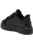 Siyah Hakiki Deri Kadın Sneaker - K24S1AY67596-A41 2