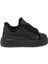 Siyah Hakiki Deri Kadın Sneaker - K24S1AY67596-A41 3