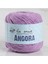 La Mia Angora 50GR Mor El Örgü İpi - L127 - 33801 1
