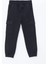 Lcw Kids Siyah Beli Lastikli Erkek Çocuk Kargo Jean Pantolon 3