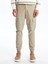 Xsıde Bej Slim Fit Gabardin Erkek Kargo Pantolon 2